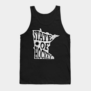 State of Hoceky Minnesota Tank Top